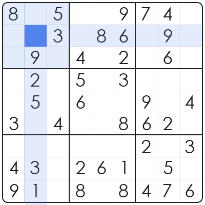 advanced sudoku technique